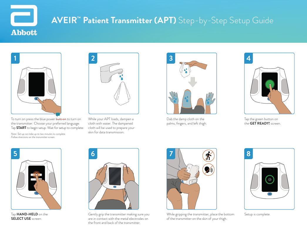 AVEIR Patient Transmitter | Abbott