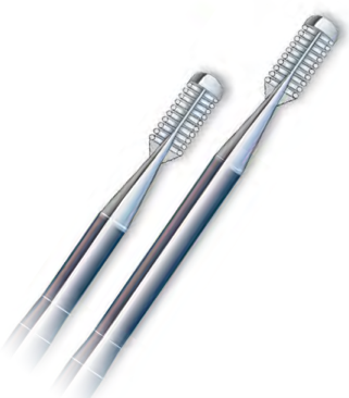 HT Spartacore™ peripheral interventional guide wires designed for placement of interventional devices