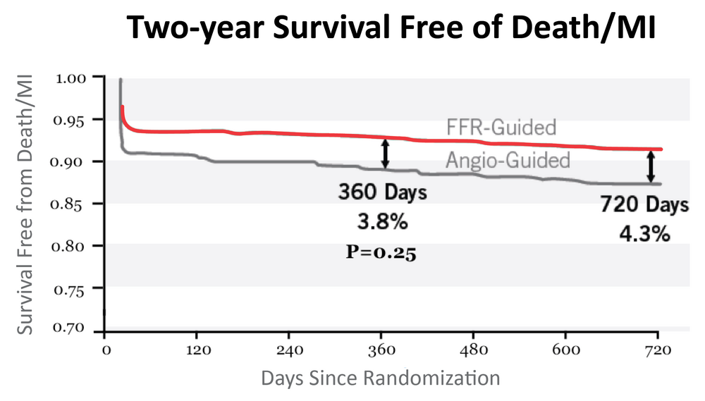 PCI 2 year survival graph