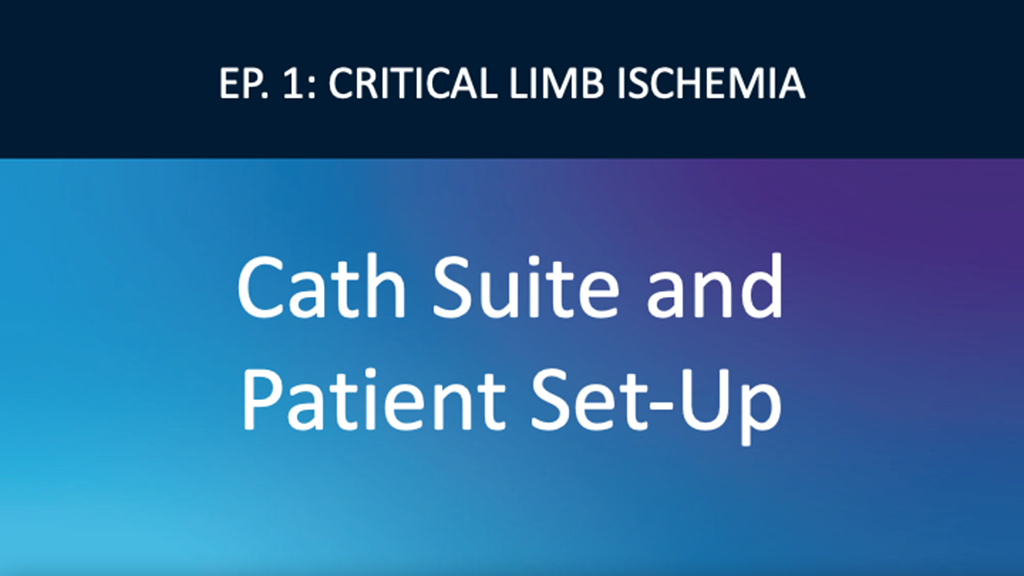 Cath Suite and Patient Set-Up