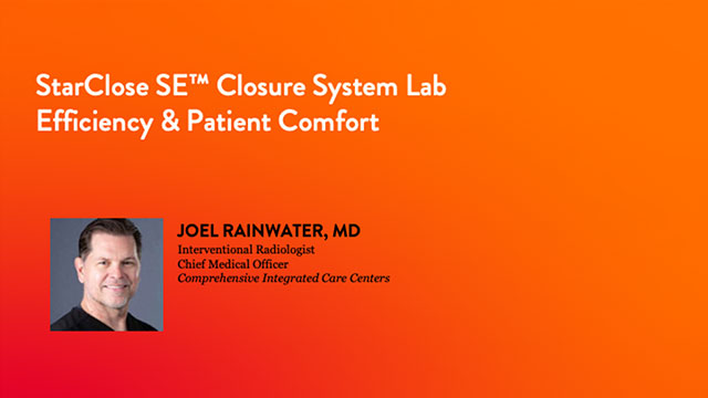StarClose SE Closure System Lab Efficiency & Patient Comfort