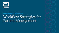 Cover page of the CardioMEMS HF System Workflow training deck.