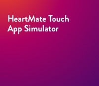 HeartMate Touch App Simulator for Training Support Staff