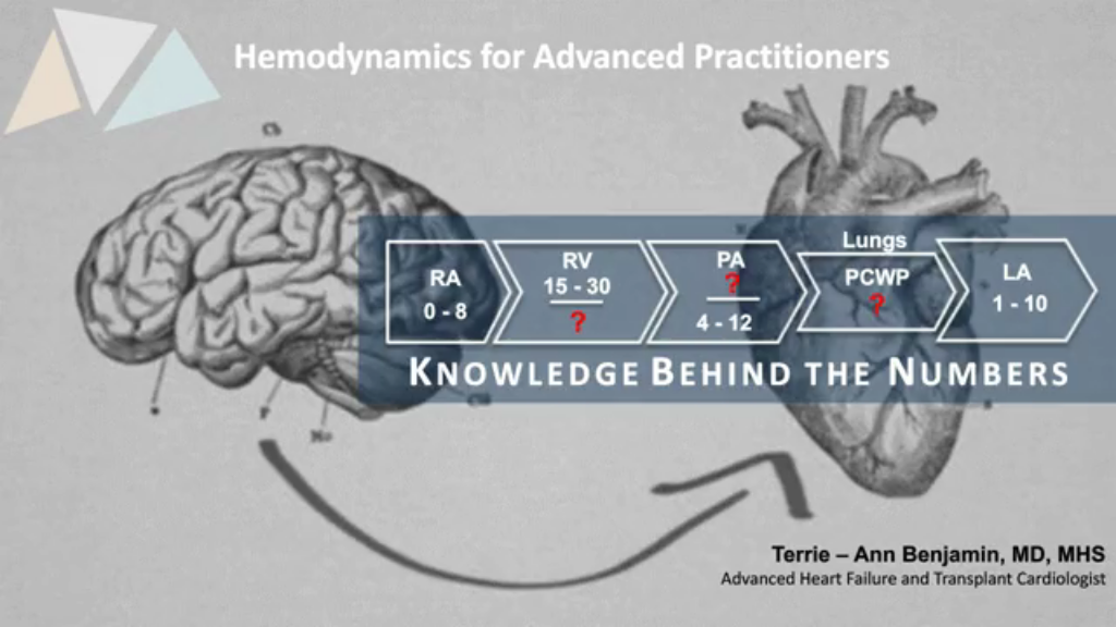 Part 1: Hemodynamics for Advanced Practitioners
