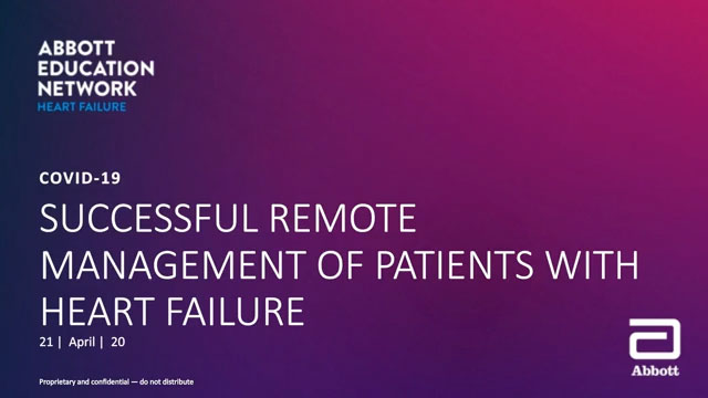 Successful Remote Management of Patients with Heart Failure