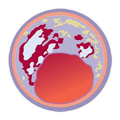 RF-IVUS (IVUS-VH) image