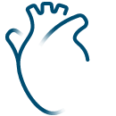 icon of a human heart