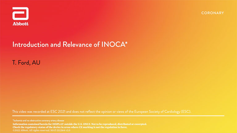 Introduction and Relevance of INOCA