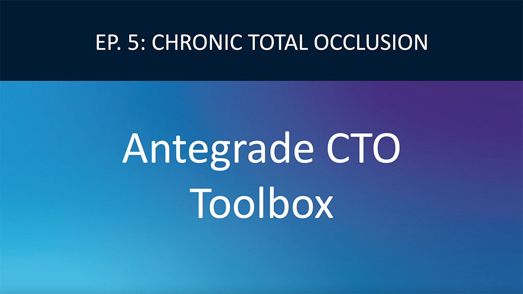 Antegrade Intervention of CTOs Video