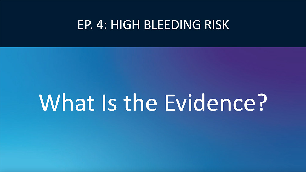 Stent options for HBR and short-DAPT patients Video