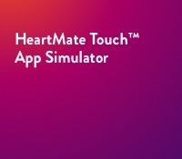 HeartMate Touch App Simulator