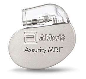 Assurity MRI single-chamber pacemaker