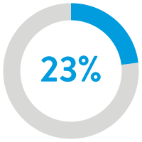 23%