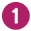 1 in circle