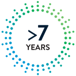 7 years median survival