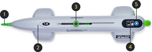 Diamondback 360 Coronary OAS Features