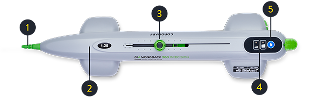 Diamondback 360 Coronary OAS Features