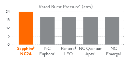 Sapphire N24 Highest Rated Burst Pressure