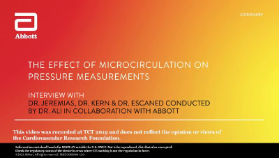 The Effect of Microcirculation on Pressure Measurements  