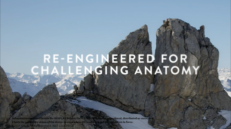 Re-engineered for challenging anatomy