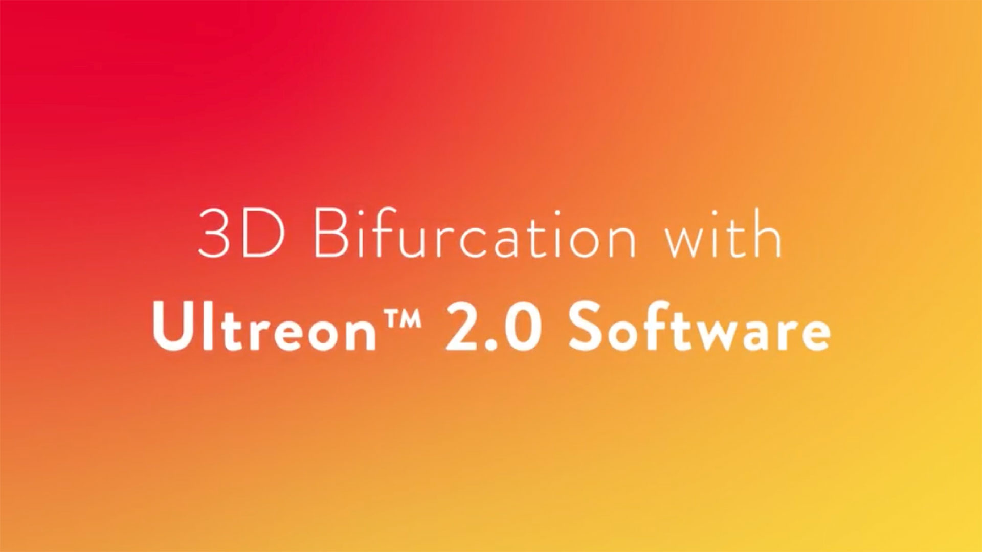 3d Bifurcation