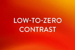 Low to zero contrast