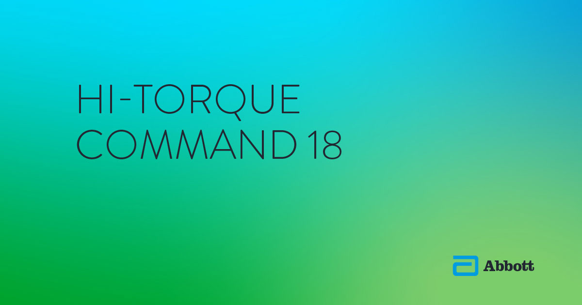 Hi-Torque Command™ 18 Workhorse Guidewires | Abbott
