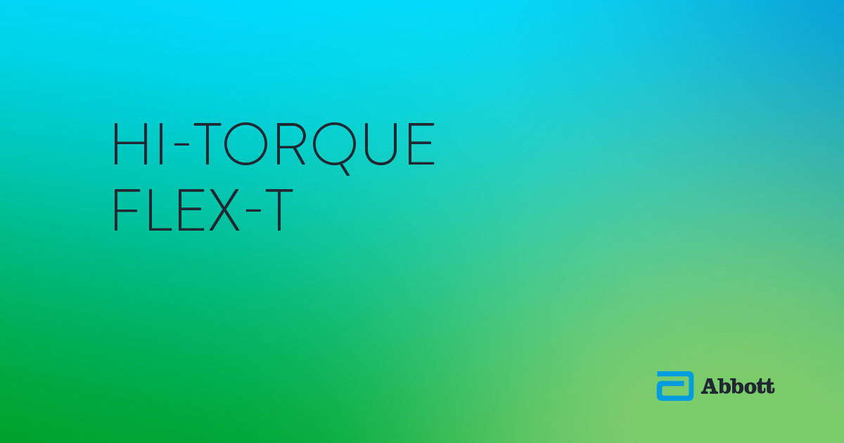 HiTorque FlexT™ Guidewires Abbott