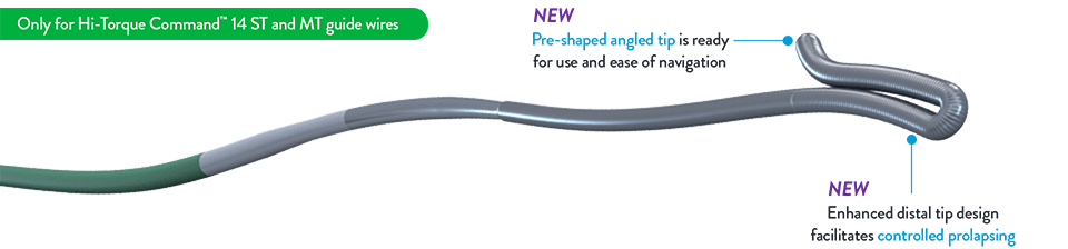 Hi Torque Command Guidewire prolapse