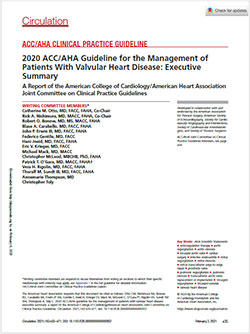 2020 ACC/AHA Guidelines