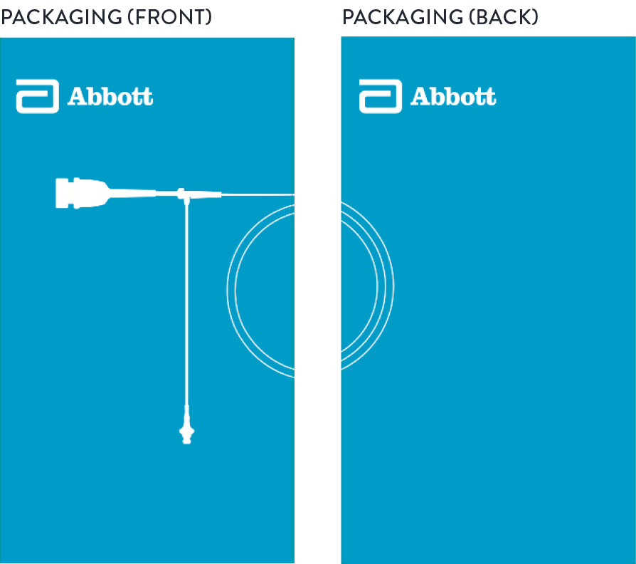 Catheter Package Contents One Dragonfly OpStar™ Imaging Catheter One DOC cover One 3 mL purge syringe