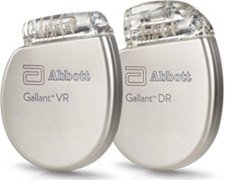 Gallant VR and Gallant DR pacemaker