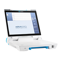Merlin.net Patient Care Network shown on a Monitor
