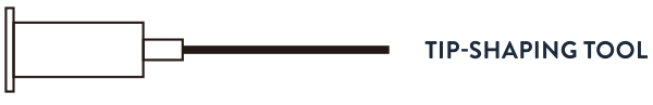 TIP-SHAPING TOOL