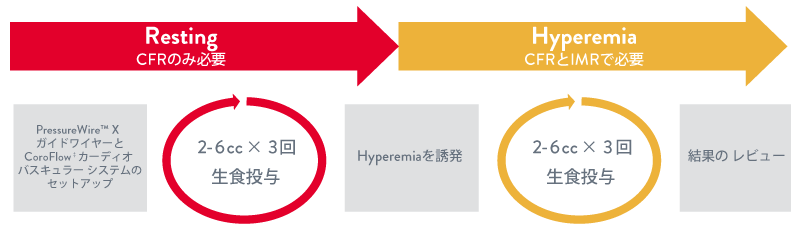 PressureWire™ X resting hyperemia