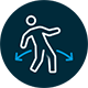 Sudden trouble walking or dizziness