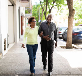 couple walking