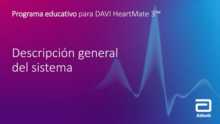 Educación para pacientes del LVAD HeartMate 3