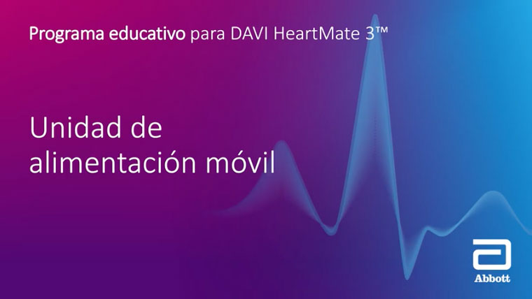 Educación para pacientes del LVAD HeartMate 3