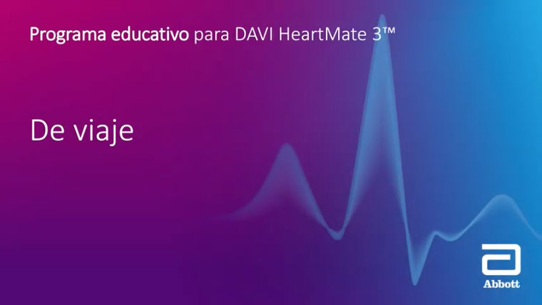 Educación para pacientes del LVAD HeartMate 3