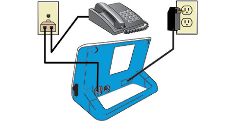 Wireless broadband kit illustration